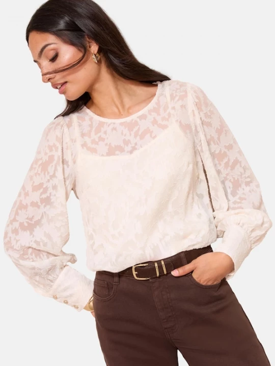 Foto van product Friends Like These Blouse crème