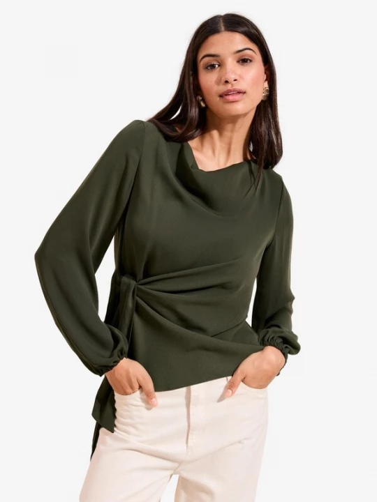 Foto van product Friends Like These Blouse donkergroen