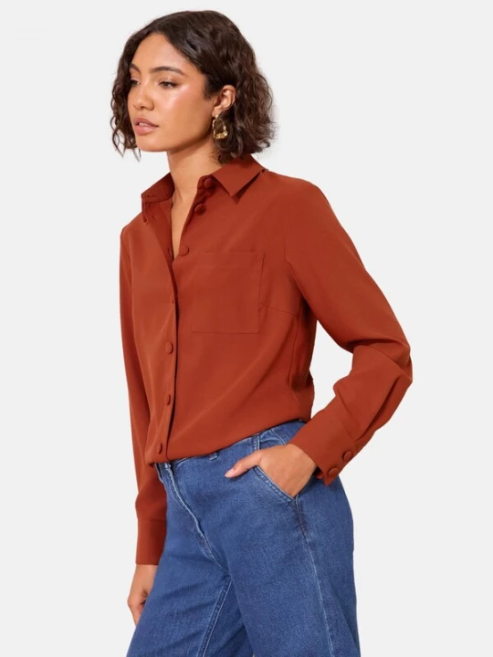 Foto van product Friends Like These Blouse donkeroranje