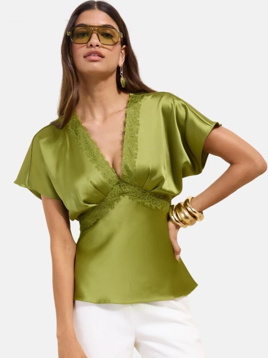 Foto van product Friends Like These Blouse kiwi