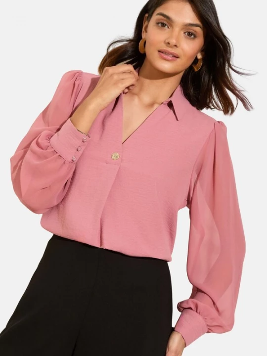 Foto van product Friends Like These Blouse pitaja roze