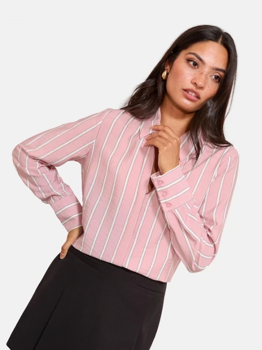 Foto van product Friends Like These Blouse rosa / zwart / wit