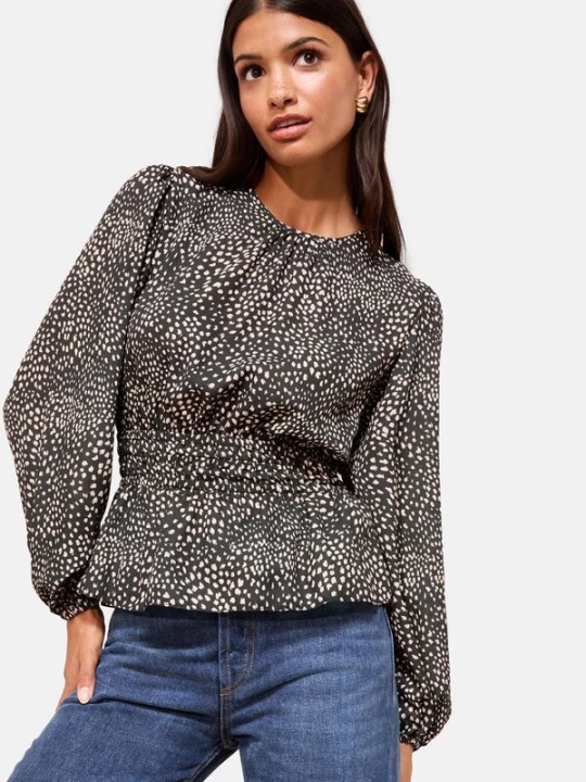 Foto van product Friends Like These Blouse zwart / wit