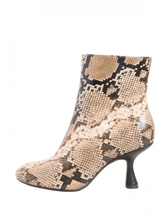 Foto van product Friends Like These Enkellaarsjes beige / crème / zwart