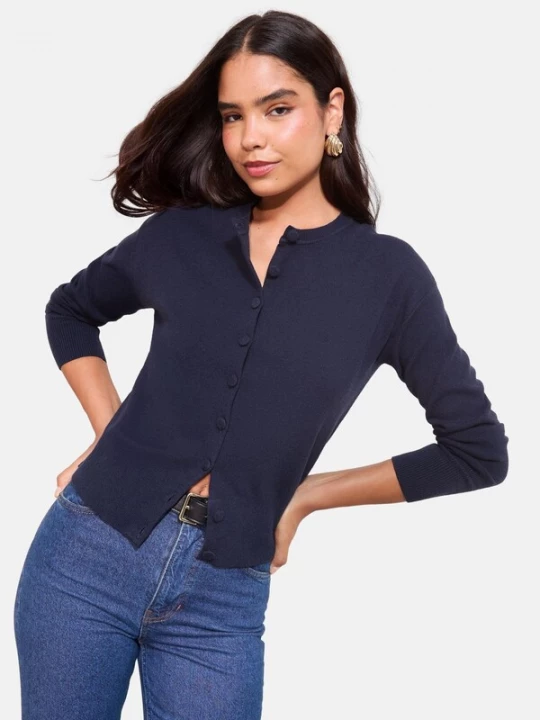 Foto van product Friends Like These Gebreid vest navy