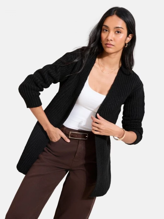 Foto van product Friends Like These Gebreid vest zwart