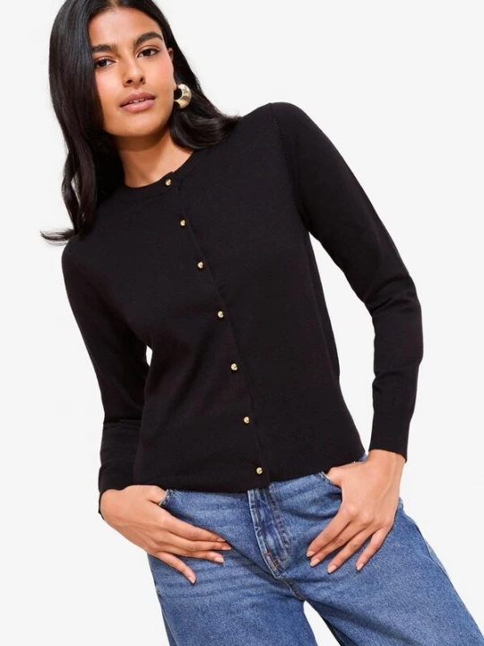 Foto van product Friends Like These Gebreid vest zwart