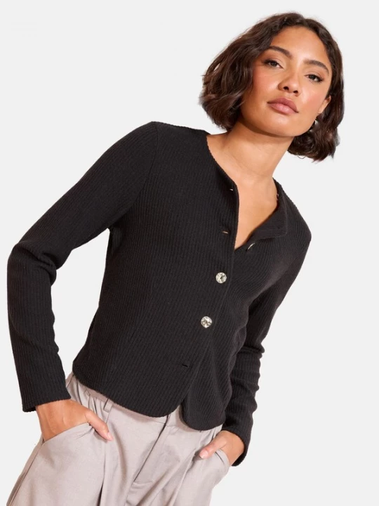 Foto van product Friends Like These Gebreid vest zwart