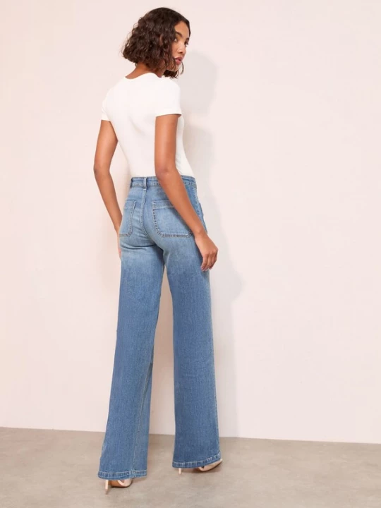Foto van product Friends Like These Jeans blauw denim