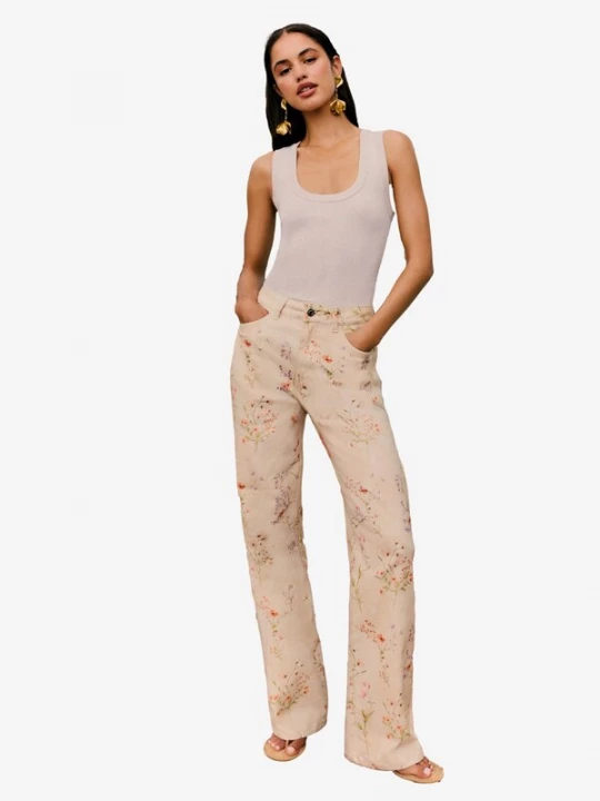 Foto van product Friends Like These Jeans crème / groen / lila / rosa