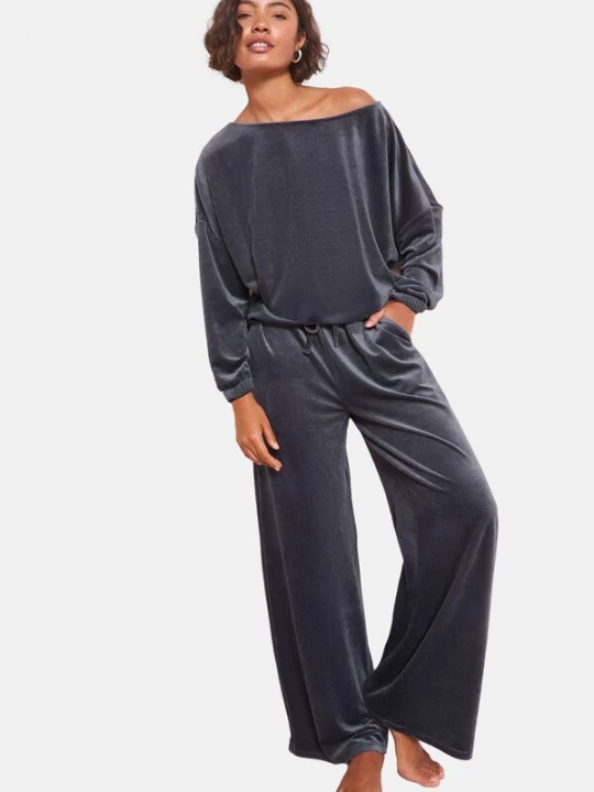 Foto van product Friends Like These Pyjama donkergrijs