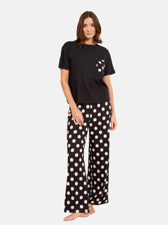 Foto van product Friends Like These Pyjama zwart / wit