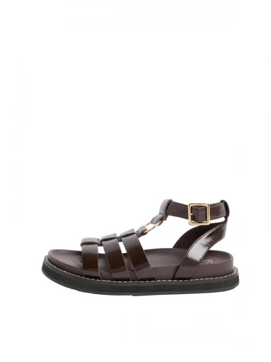 Foto van product Friends Like These Sandalen met riem donkerbruin