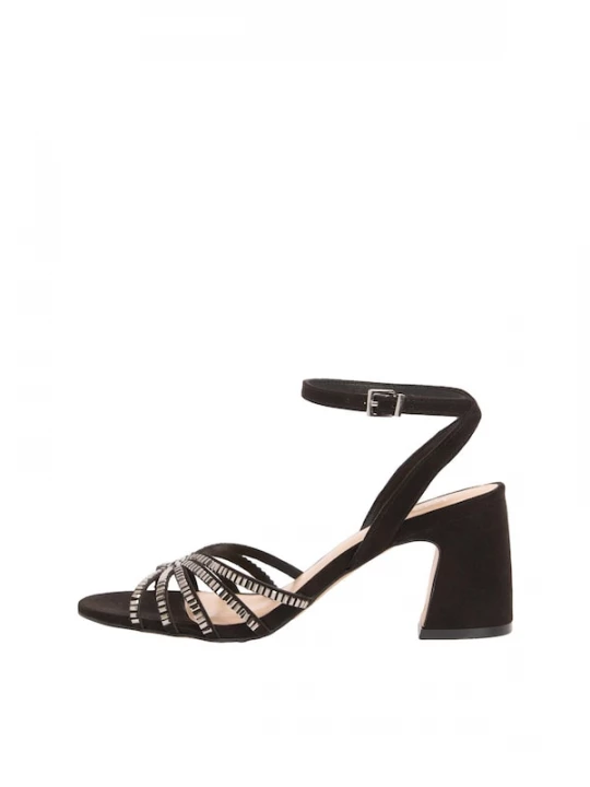 Foto van product Friends Like These Sandalen met riem zwart