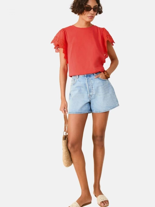 Foto van product Friends Like These Shirt koraal
