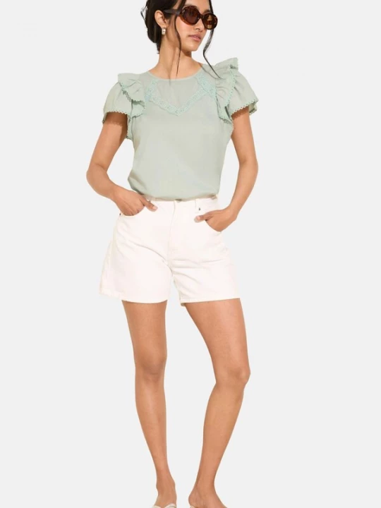 Foto van product Friends Like These Shirt pastelgroen