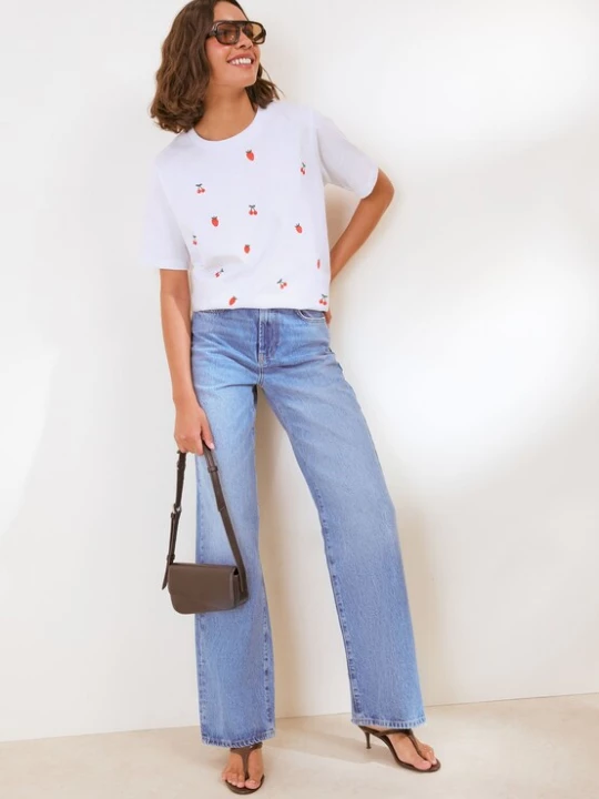 Foto van product Friends Like These Shirt rood / wit