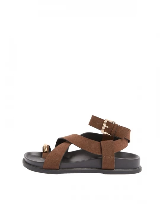 Foto van product Friends Like These Teenslipper chocoladebruin
