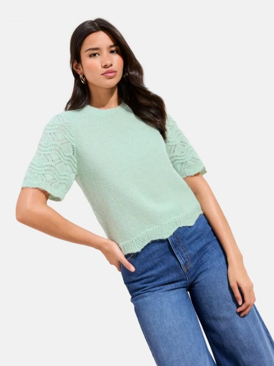 Foto van product Friends Like These Trui turquoise