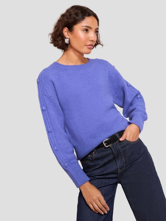 Foto van product Friends Like These Trui violetblauw