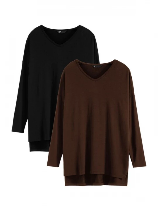 Foto van product Friends Like These Tuniek bruin / zwart