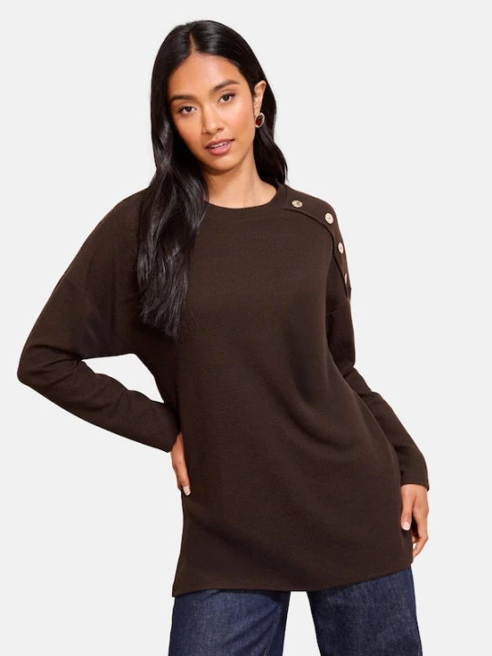 Foto van product Friends Like These Tuniek donkerbruin
