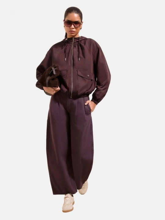 Foto van product Friends Like These Tussenjas aubergine