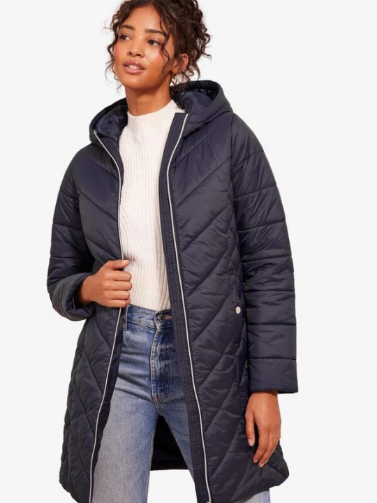 Foto van product Friends Like These Wintermantel donkerblauw