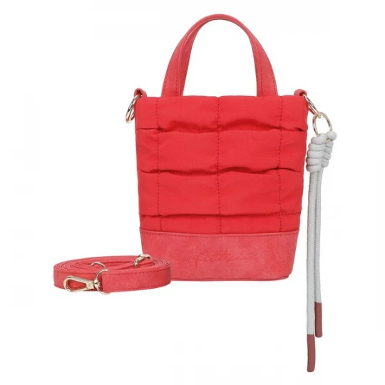 Foto van product Fritzi aus Preußen Handtas 'Brigitte ' grijs / neonoranje