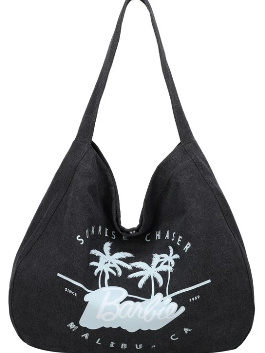 Foto van product Fritzi aus Preußen Handtas 'Easy Hobo Limited Barbie' lichtblauw / zwart / wit