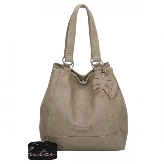 Foto van product Fritzi aus Preußen Schoudertas 'Eco Joy01 ' bruin / zwart