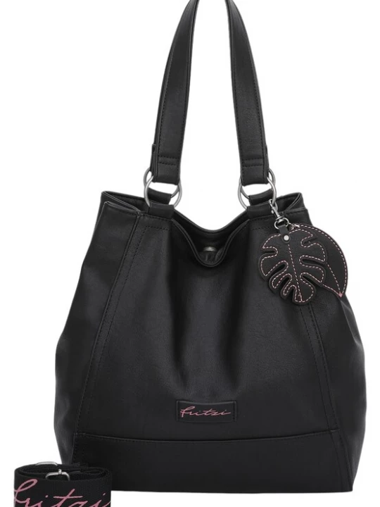 Foto van product Fritzi aus Preußen Schoudertas 'Eco Joy01' zwart