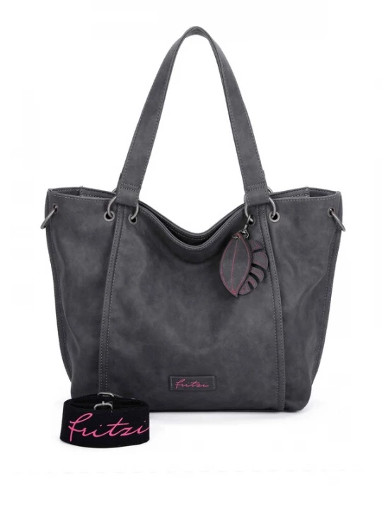 Foto van product Fritzi aus Preußen Shopper antraciet / pink