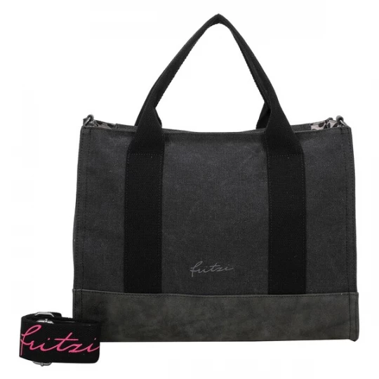Foto van product Fritzi aus Preußen Shopper antraciet / pink / zwart