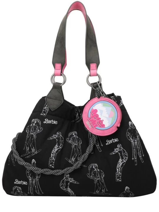 Foto van product Fritzi aus Preußen Shopper 'Apres Ski Limited Barbie' grijs / pink / zwart / wit