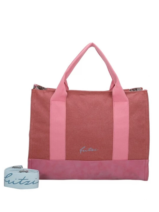 Foto van product Fritzi aus Preußen Shopper blauw / pink / rood