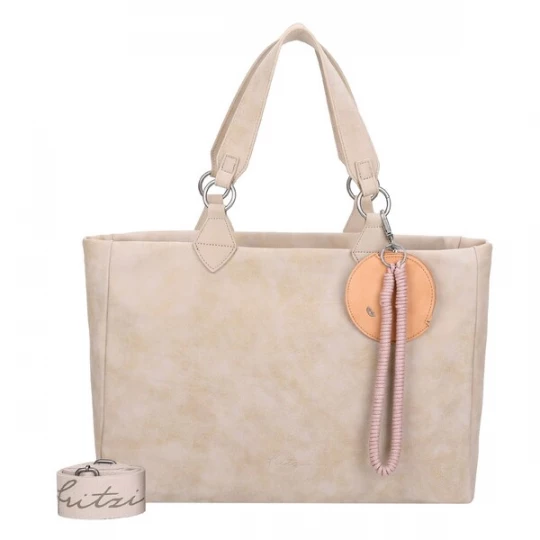 Foto van product Fritzi aus Preußen Shopper 'Izzy' beige / lichtbeige