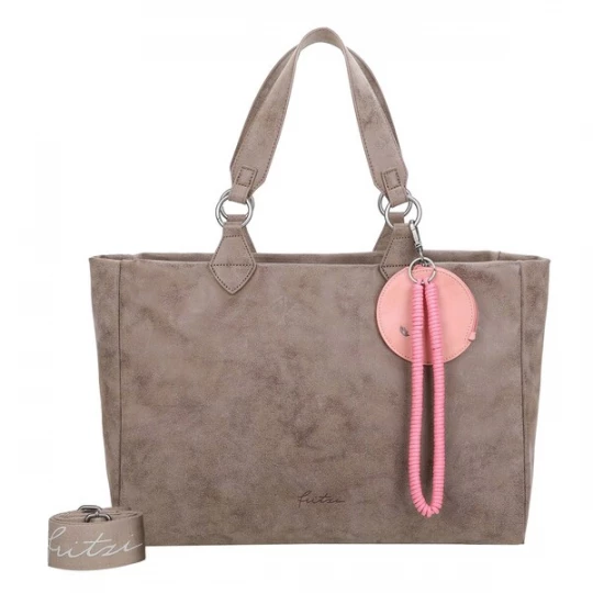 Foto van product Fritzi aus Preußen Shopper 'Izzy' grijs / pink
