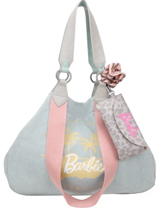 Foto van product Fritzi aus Preußen Shopper 'Izzy Medium Barbie' lichtblauw / citroen / wit