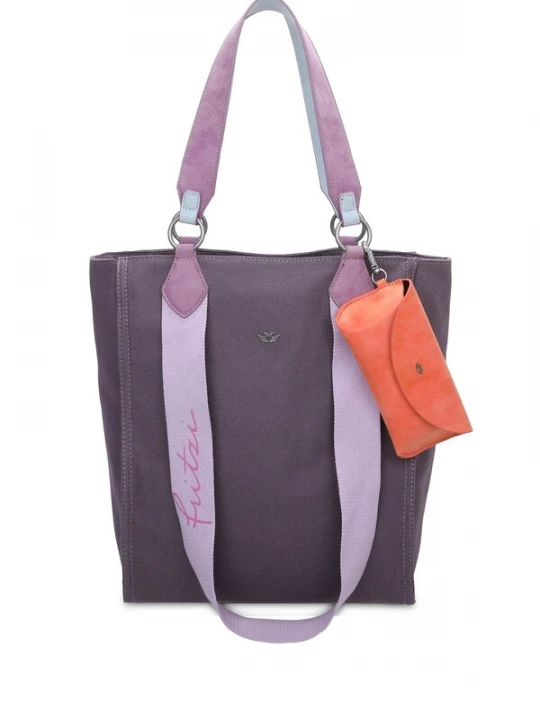 Foto van product Fritzi aus Preußen Shopper 'Izzy' sering / lavendel / oranje