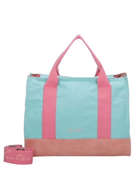 Foto van product Fritzi aus Preußen Shopper mintgroen / pink