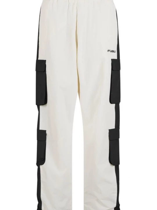 Foto van product FUBU Cargobroek zwart / wit
