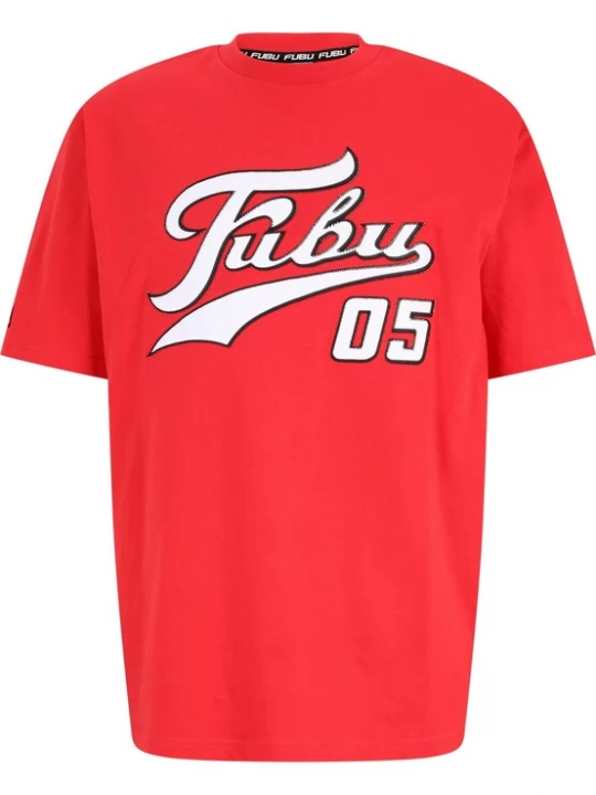 Foto van product FUBU Shirt rood / zwart / wit