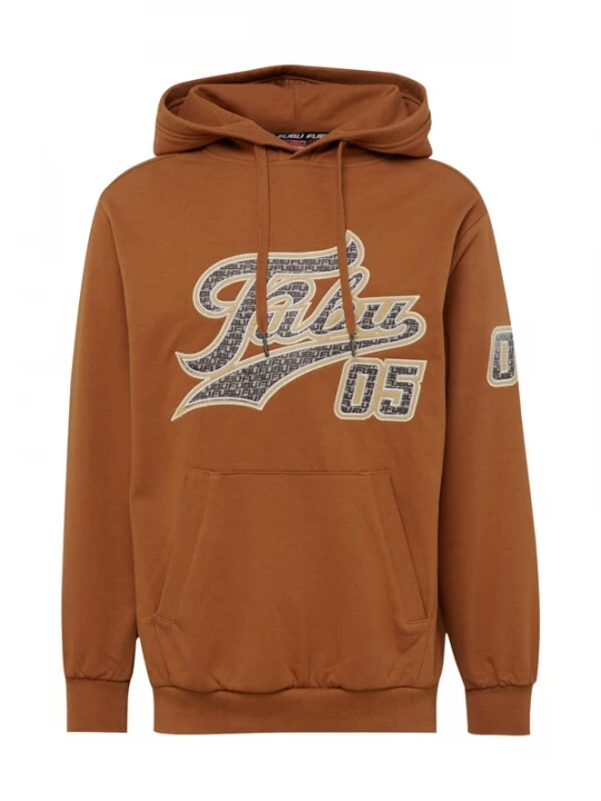 Foto van product FUBU Sweatshirt brokaat / donkergrijs / wit