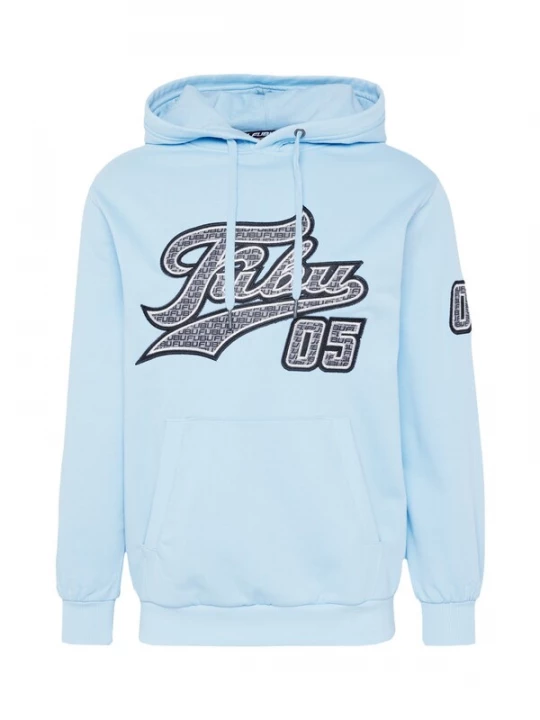 Foto van product FUBU Sweatshirt lichtblauw / grijs / zwart