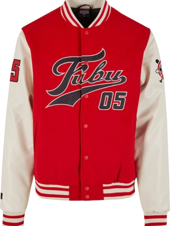 Foto van product FUBU Tussenjas navy / rood / wit