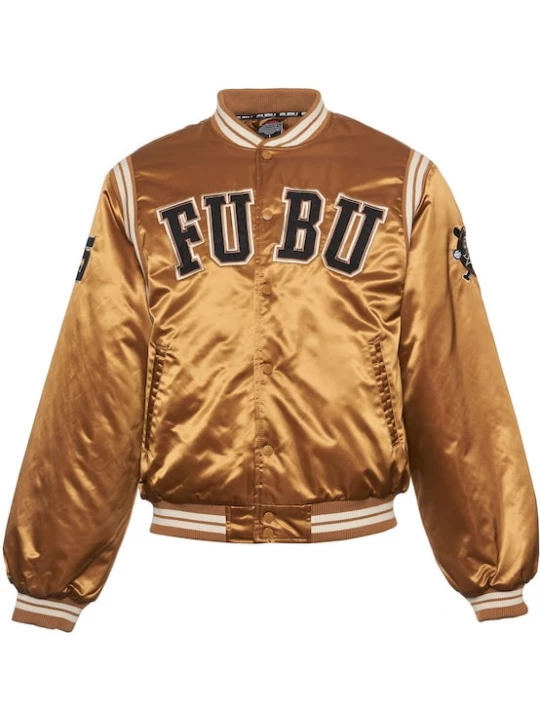 Foto van product FUBU Tussenjas oker / zwart / wit