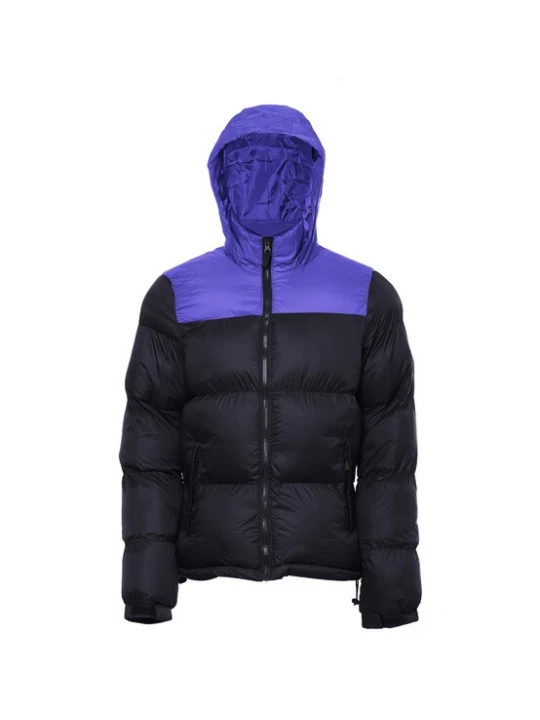 Foto van product FUMO Winterjas violetblauw / zwart