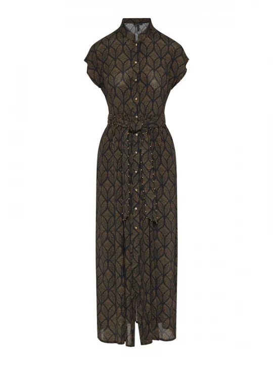 Foto van product Funky Buddha Blousejurk pueblo / zwart