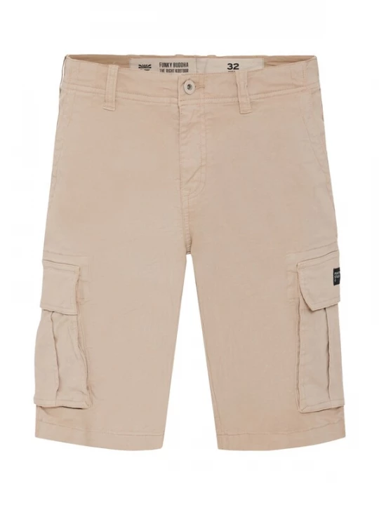 Foto van product Funky Buddha Cargobroek beige